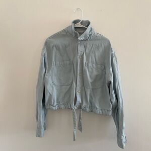 Mother Denim Light Blue Jacket